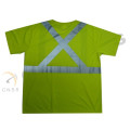 wicking jersey fabric CSA ZA reflective safety T-shirt